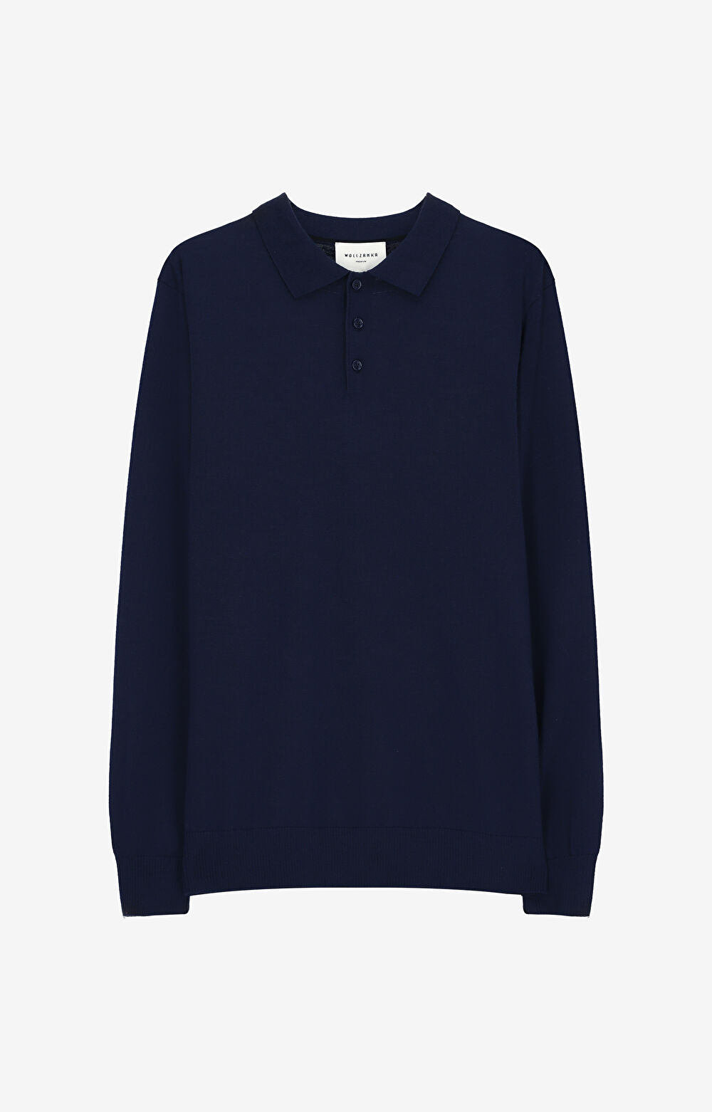 Sweter z kołnierzem polo - 2