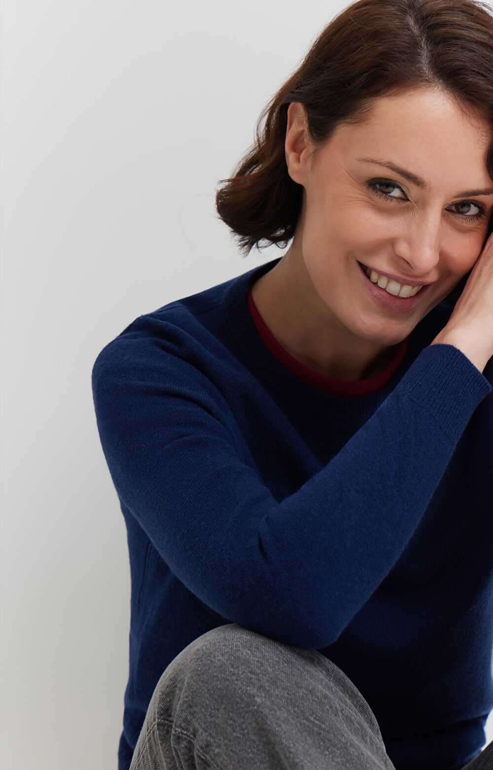 Sweter z wełny merino - 8