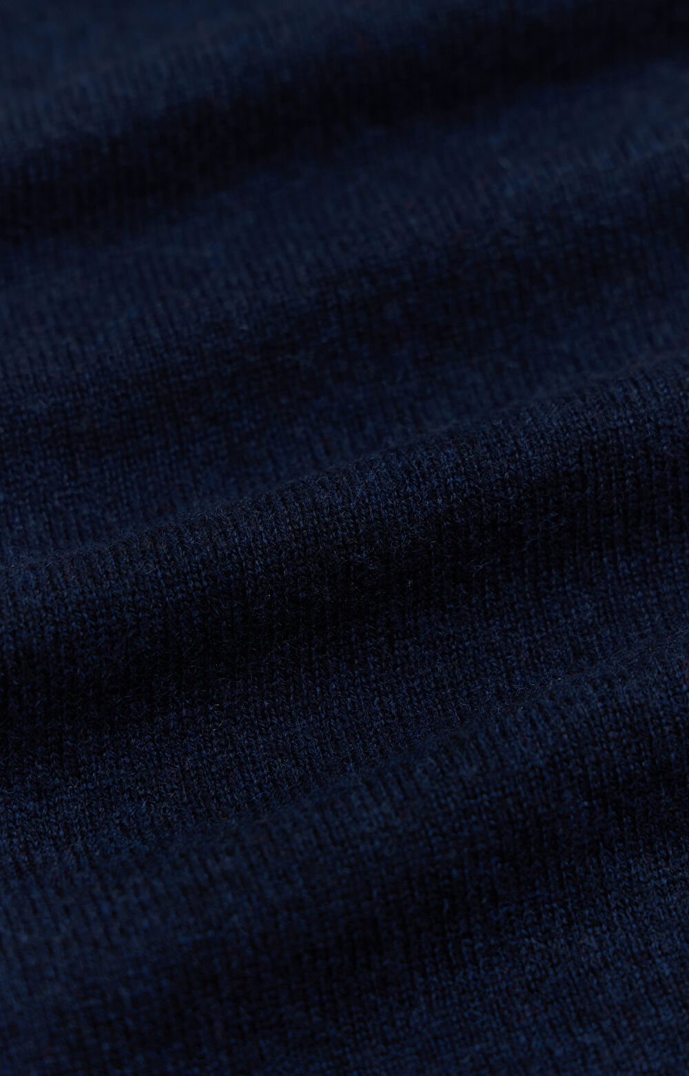 Sweter z melanżowej wełny merino - 6