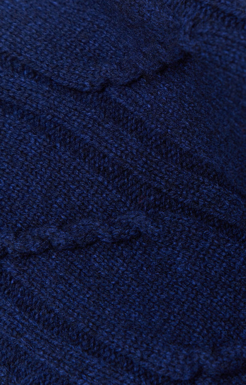 Sweter z wełną w warkoczowy splot - 7