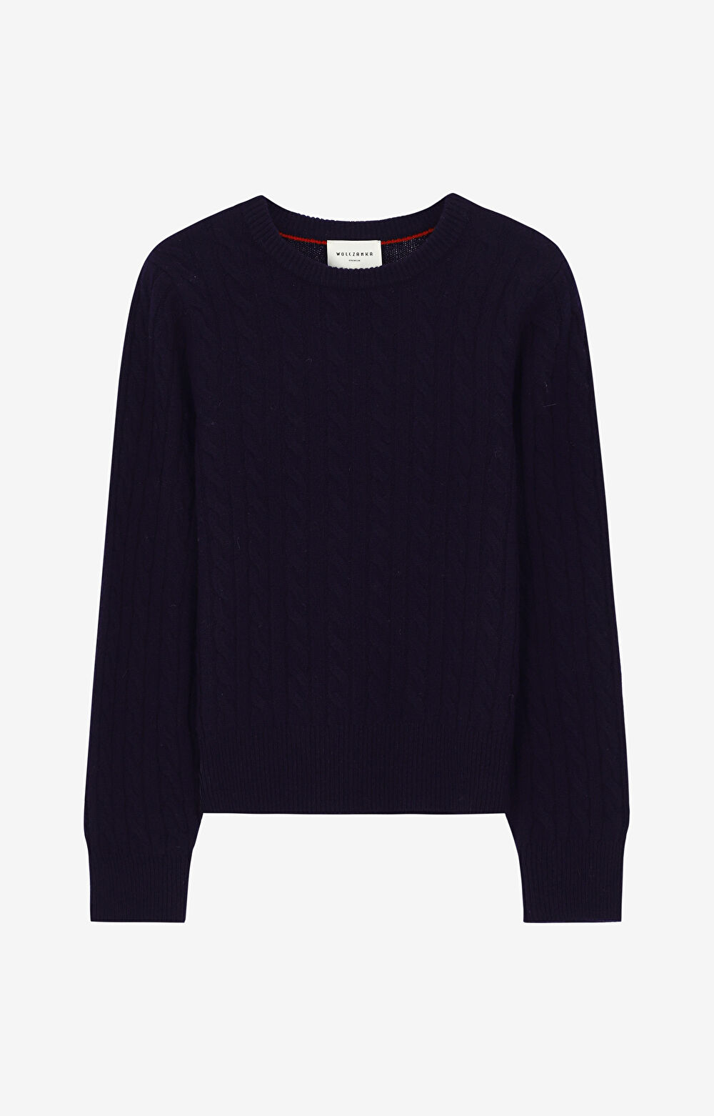 Sweter z wełny z warkoczowym splotem - 2