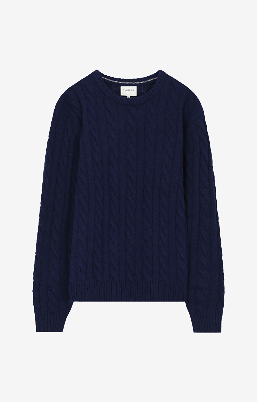 Sweter z wełny w warkoczowy splot - 2