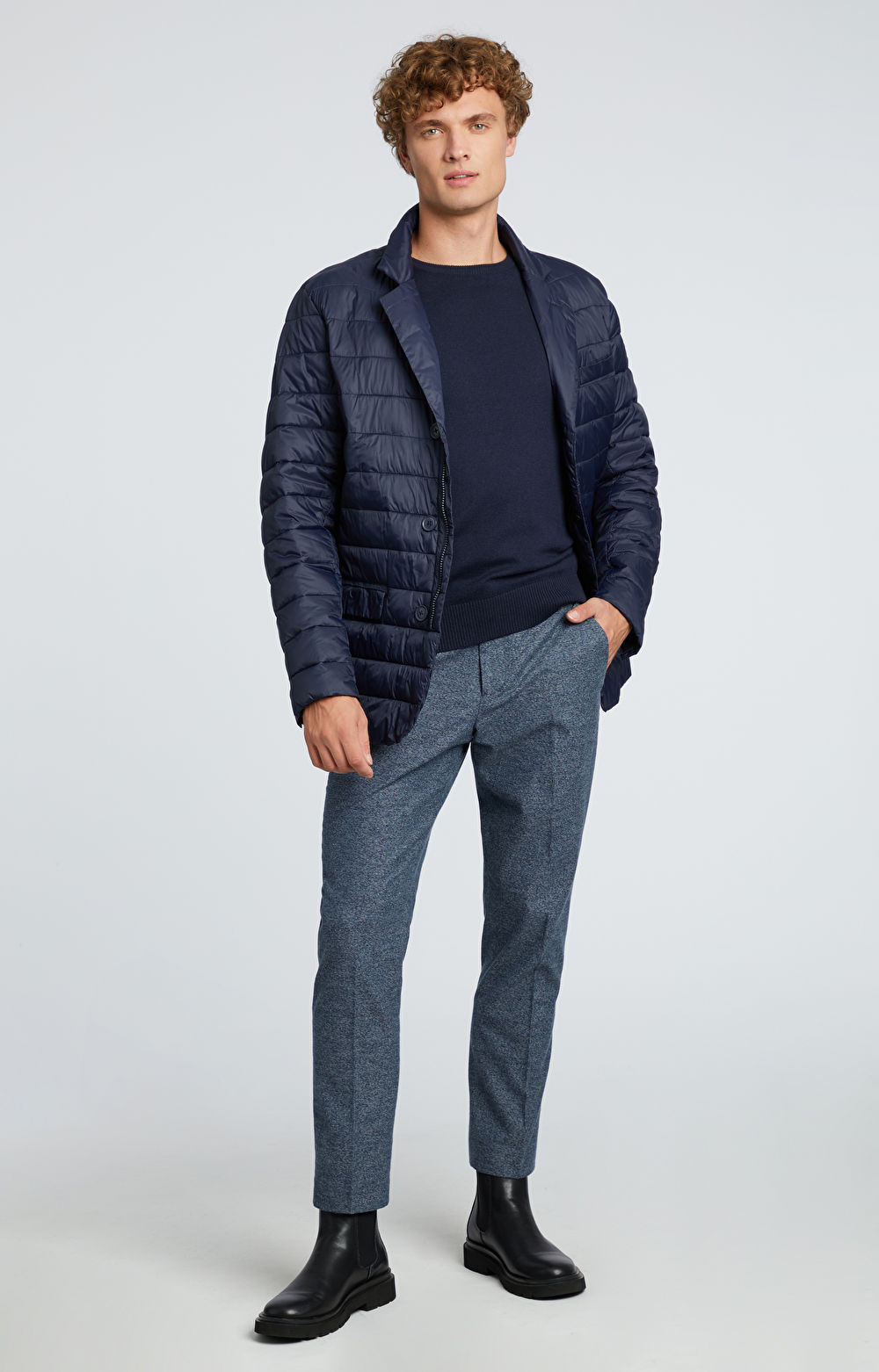 Gładki sweter - 3