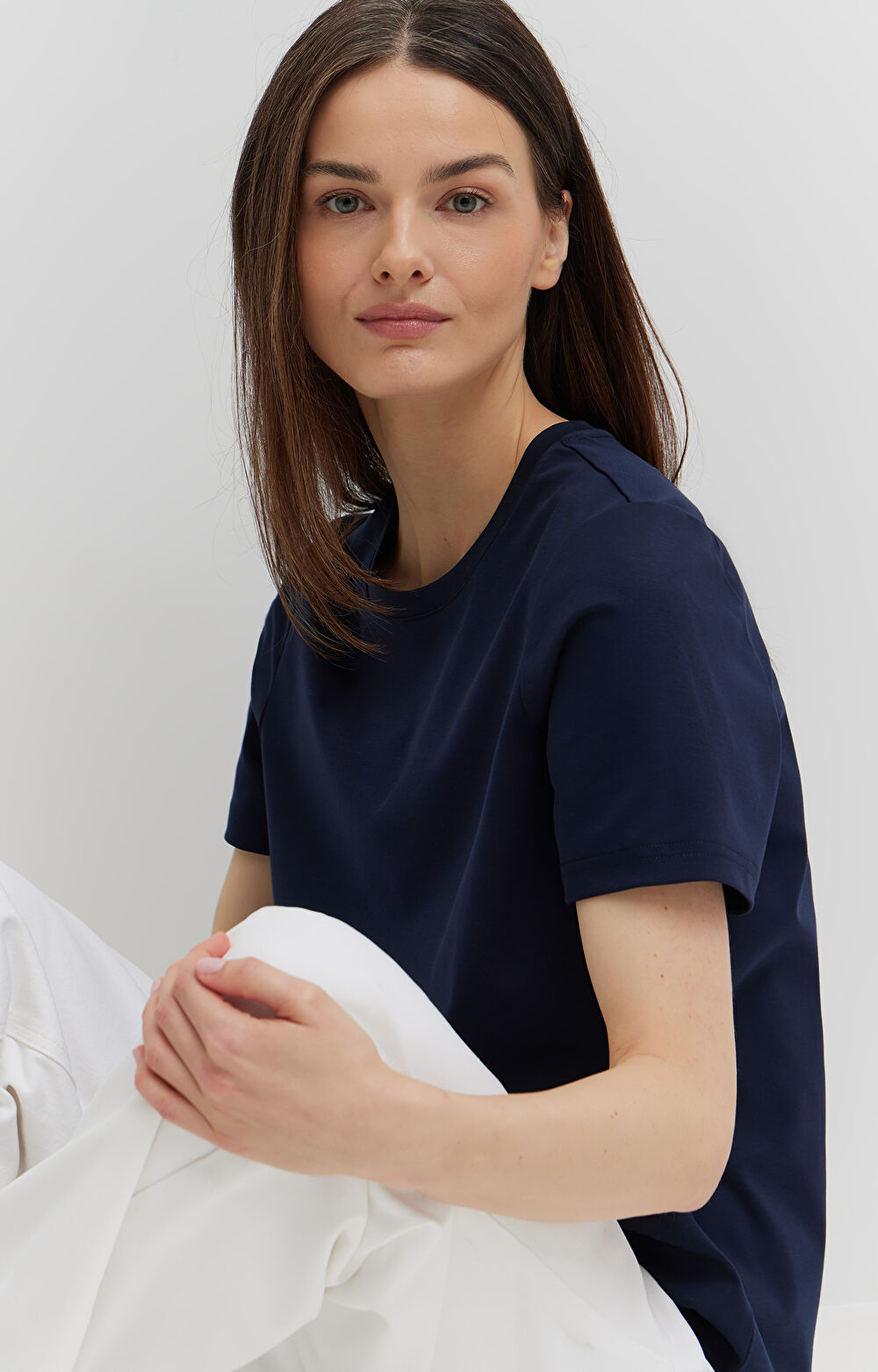 T-shirt z bawełny podwójnie merceryzowanej - 5