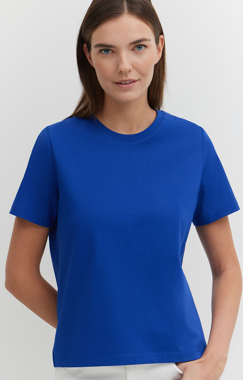 T-shirt regular z bawełny organicznej - 4