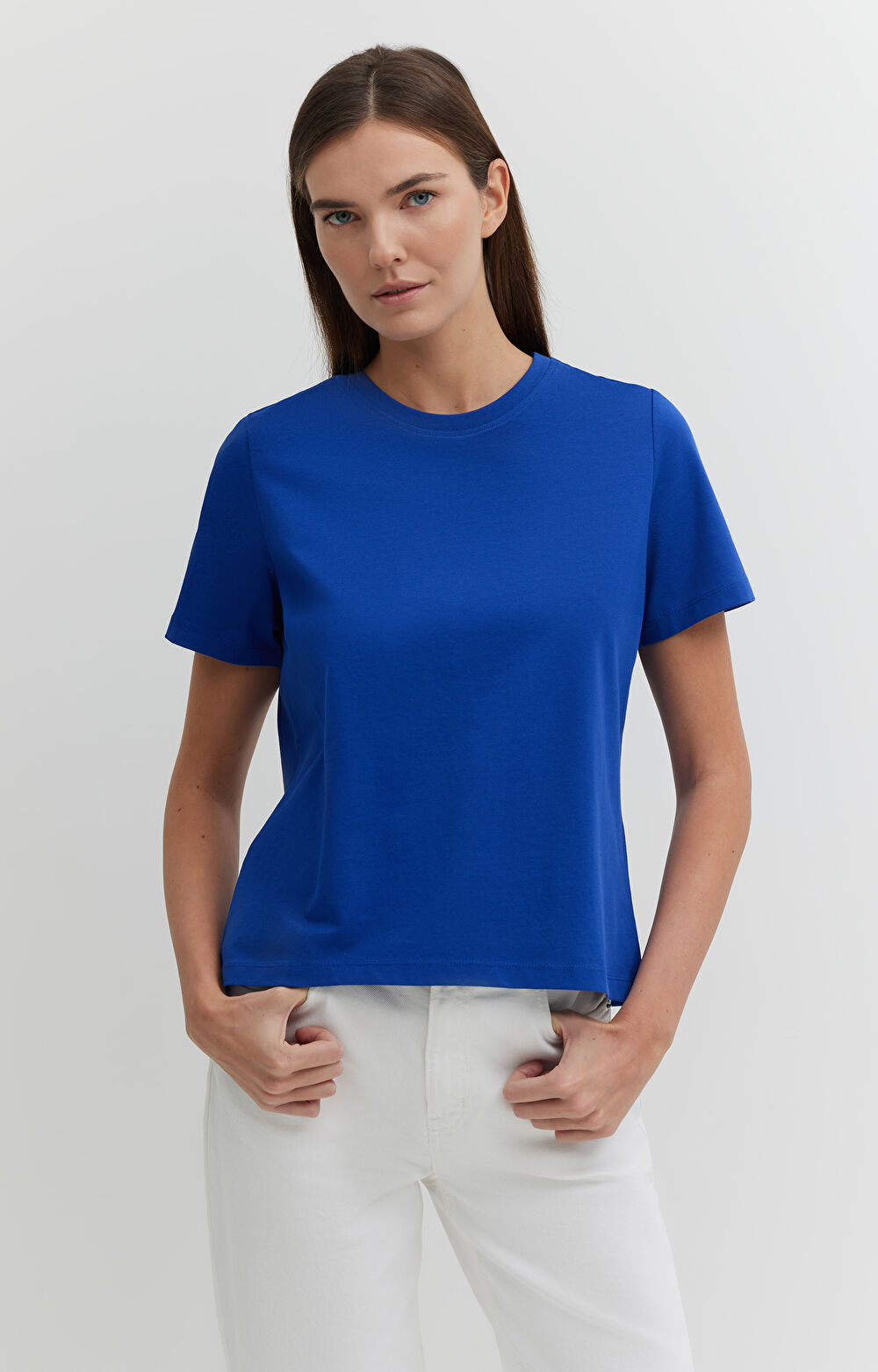 T-shirt regular z bawełny organicznej - 2