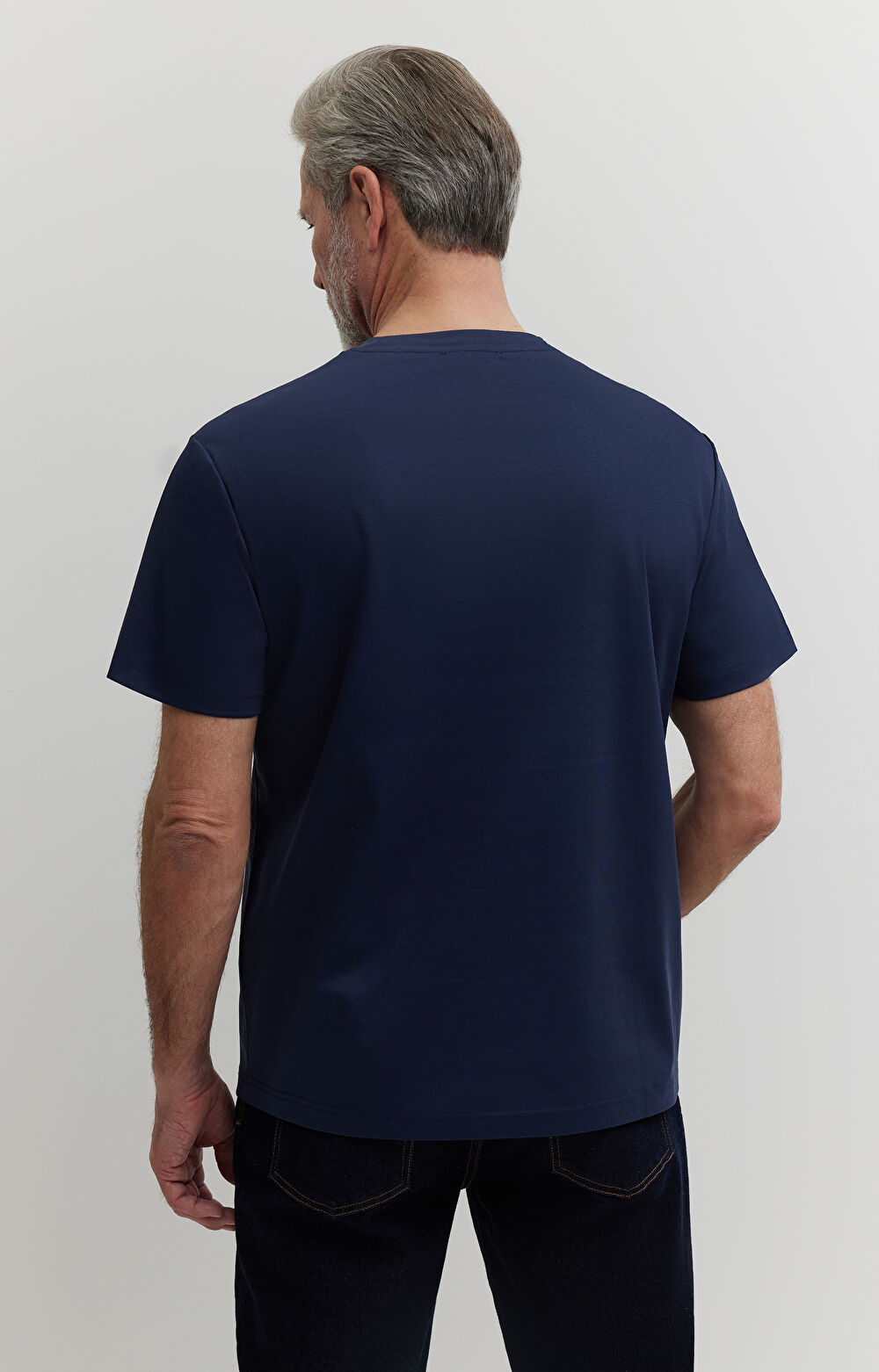 T-shirt z bawełny merceryzowanej - 3