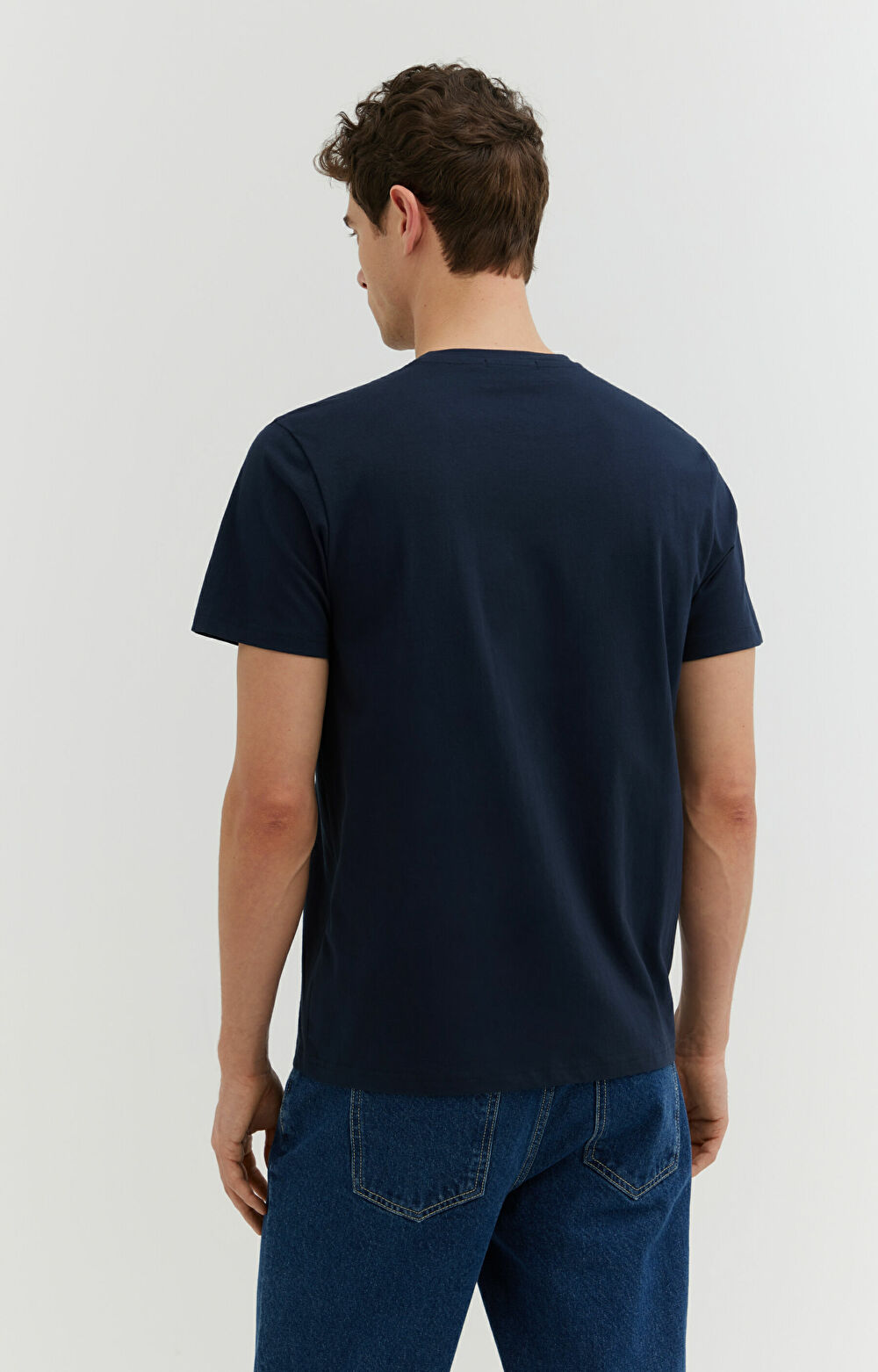 T-shirt z bawełny merceryzowanej - 4