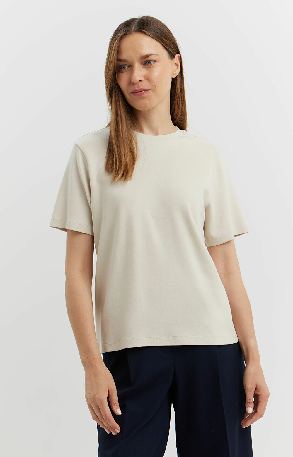 T-shirt damski z bawełny organicznej