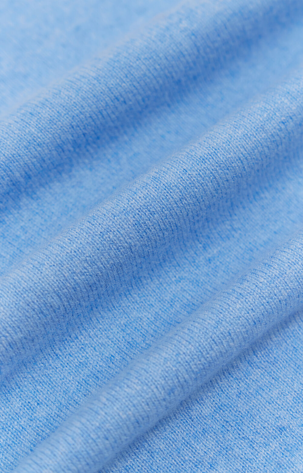 Sweter z melanżowej wełny merino - 6