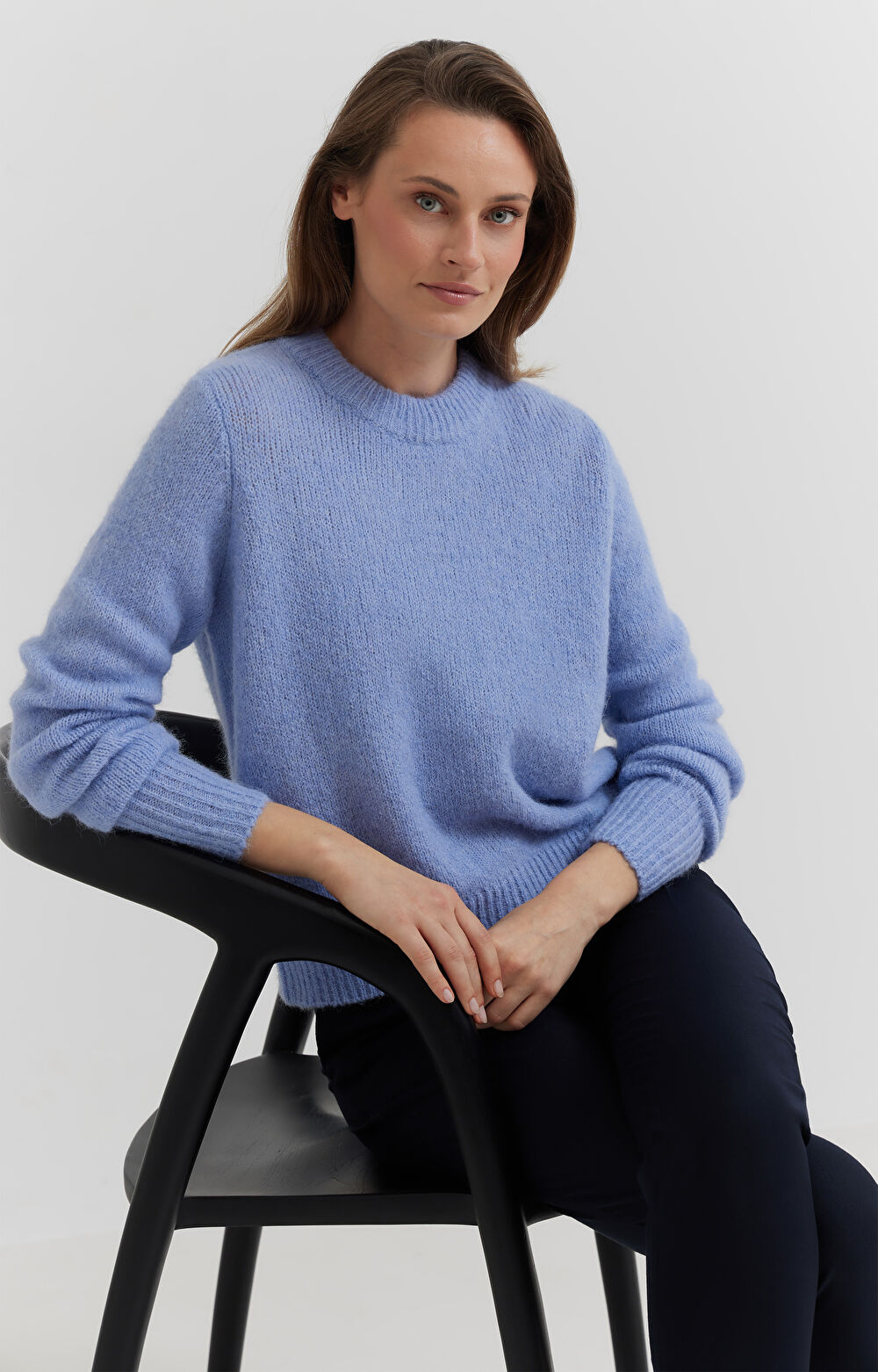 Sweter z wełną alpaki - 5