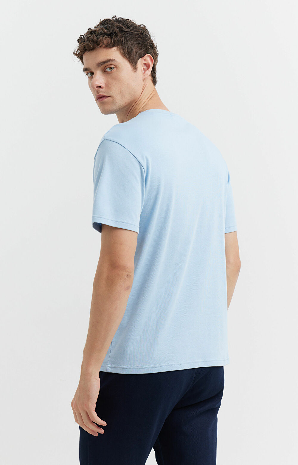 T-shirt regular z bawełny organicznej - 3