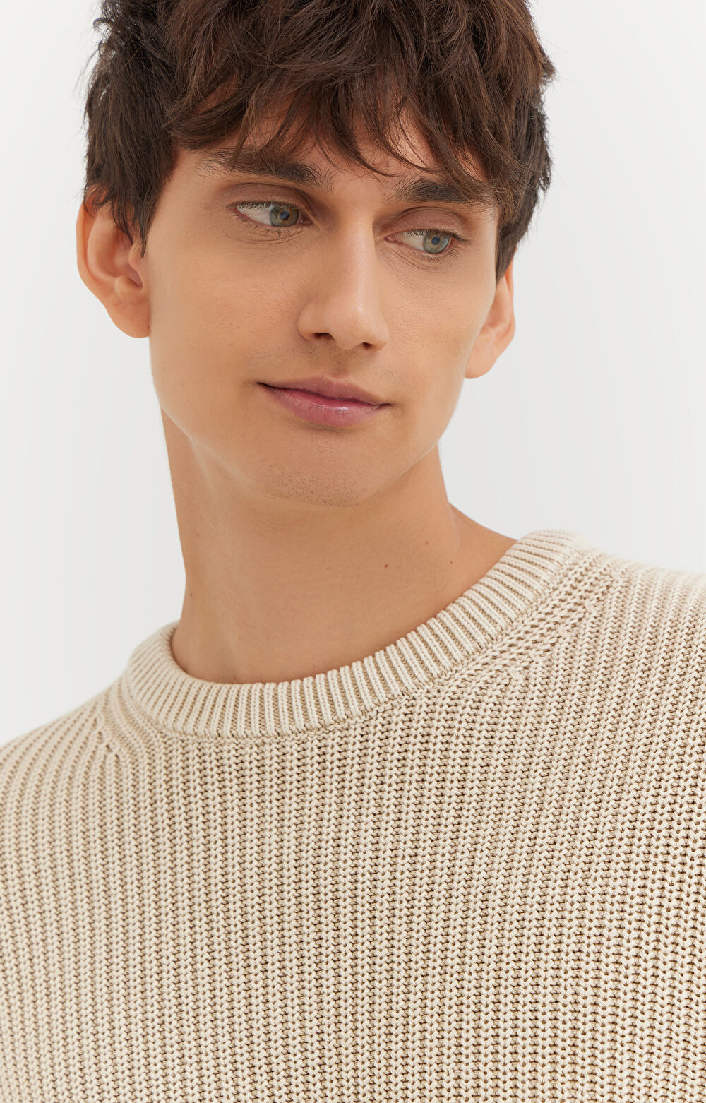 Sweter z bawełną organiczną