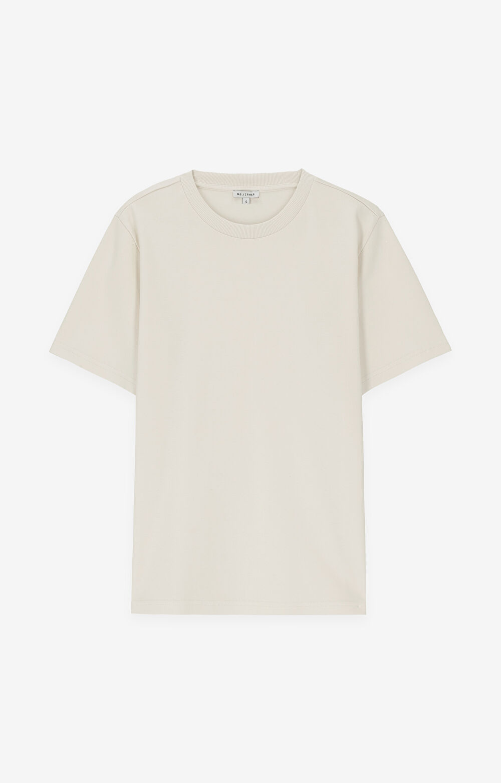 T-shirt z bawełny organicznej o dopasowanej sylwetce