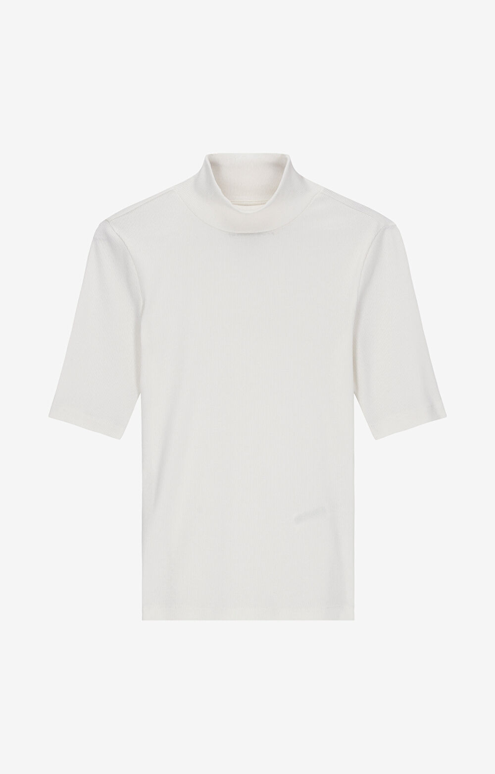 Prążkowany t-shirt - 2