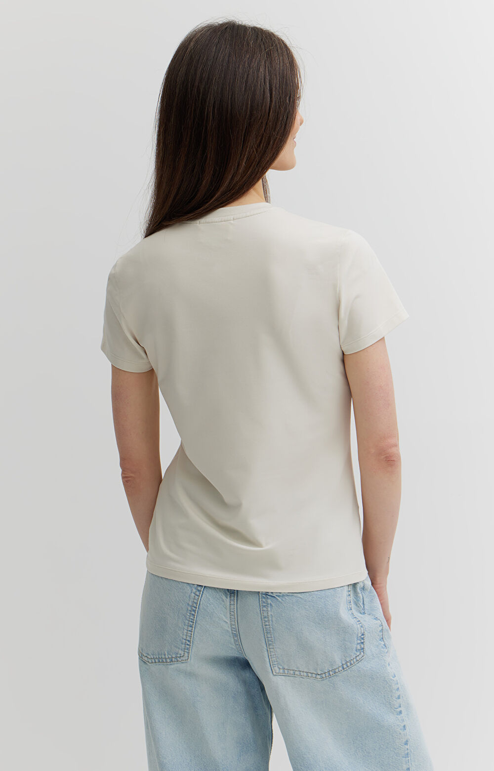 T-shirt z modalem - 4