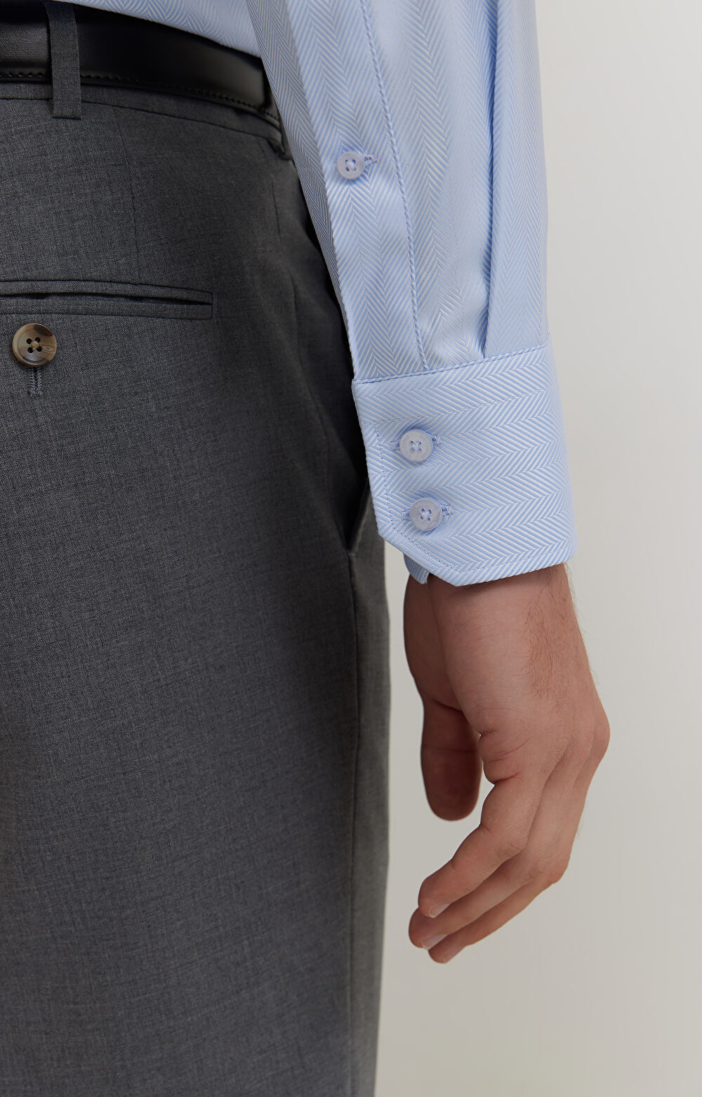 Koszula w jodełkę - 5