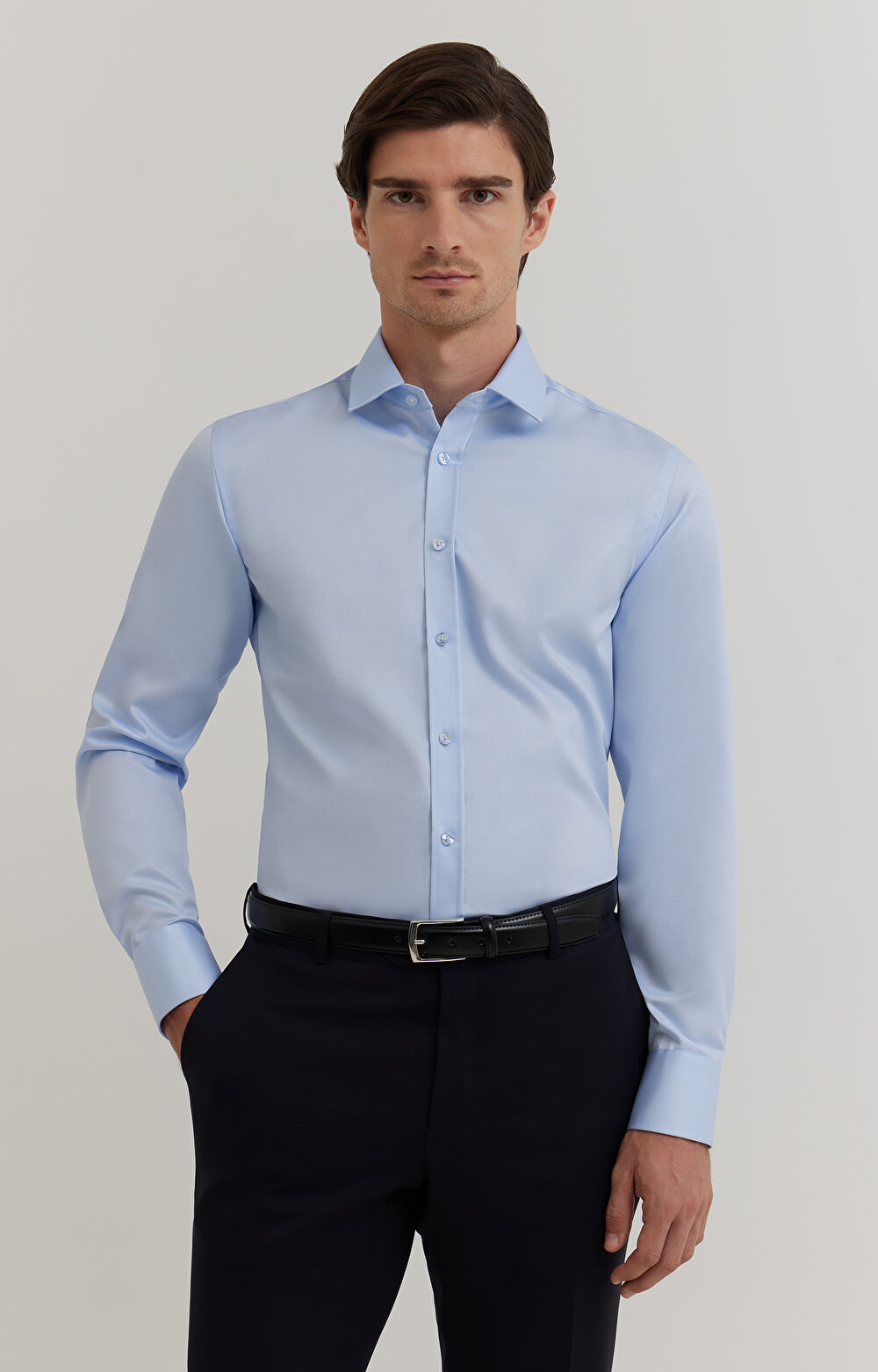 Koszula w diagonalny wzór - 4