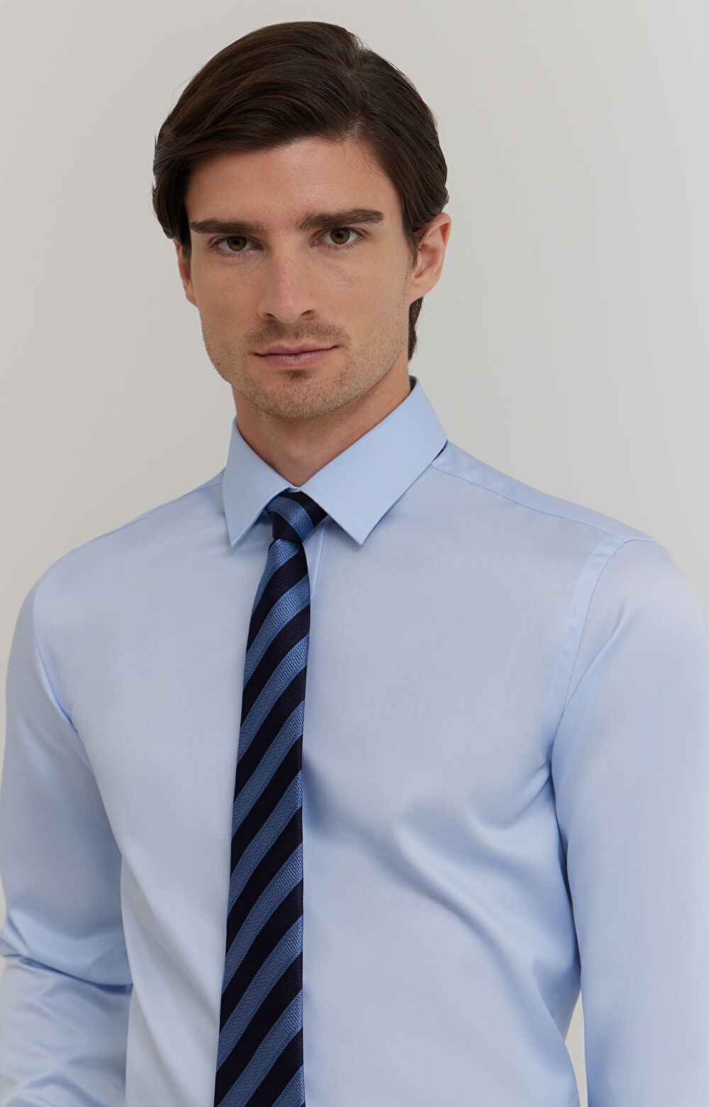 Koszula w diagonalny wzór - 6