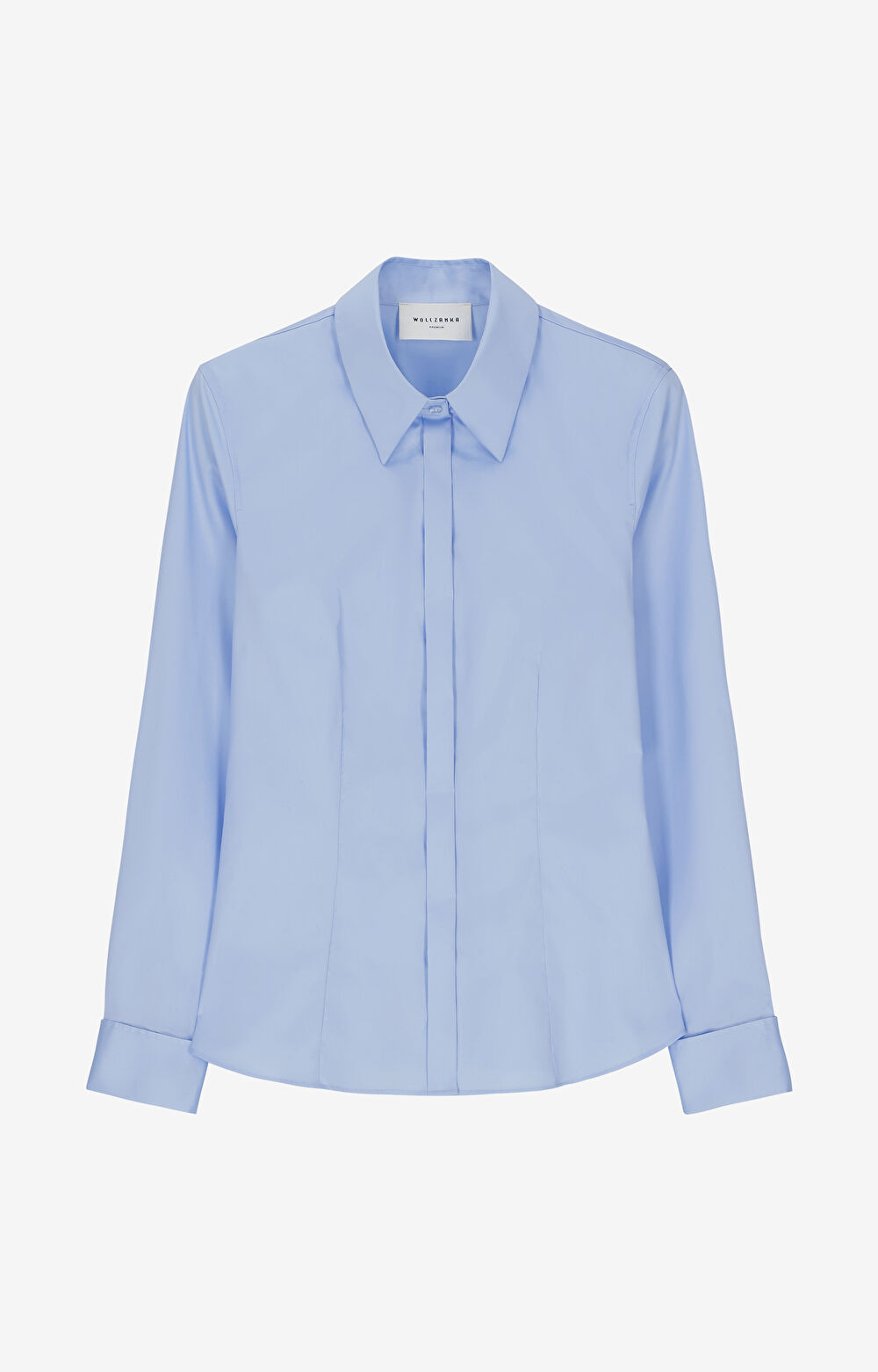 Gładka koszula na spinki - 2