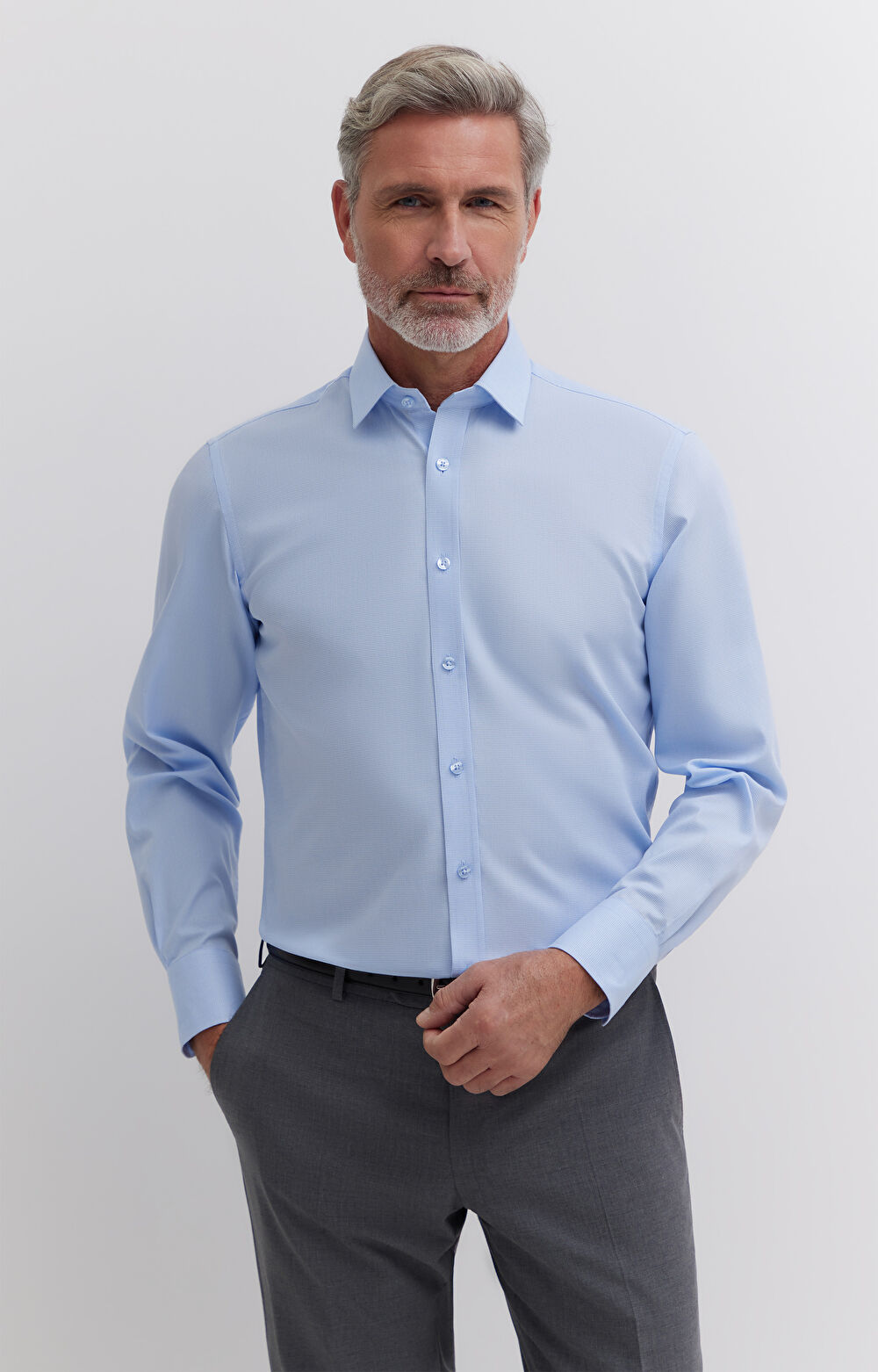 Koszula w mikrowzór - 4