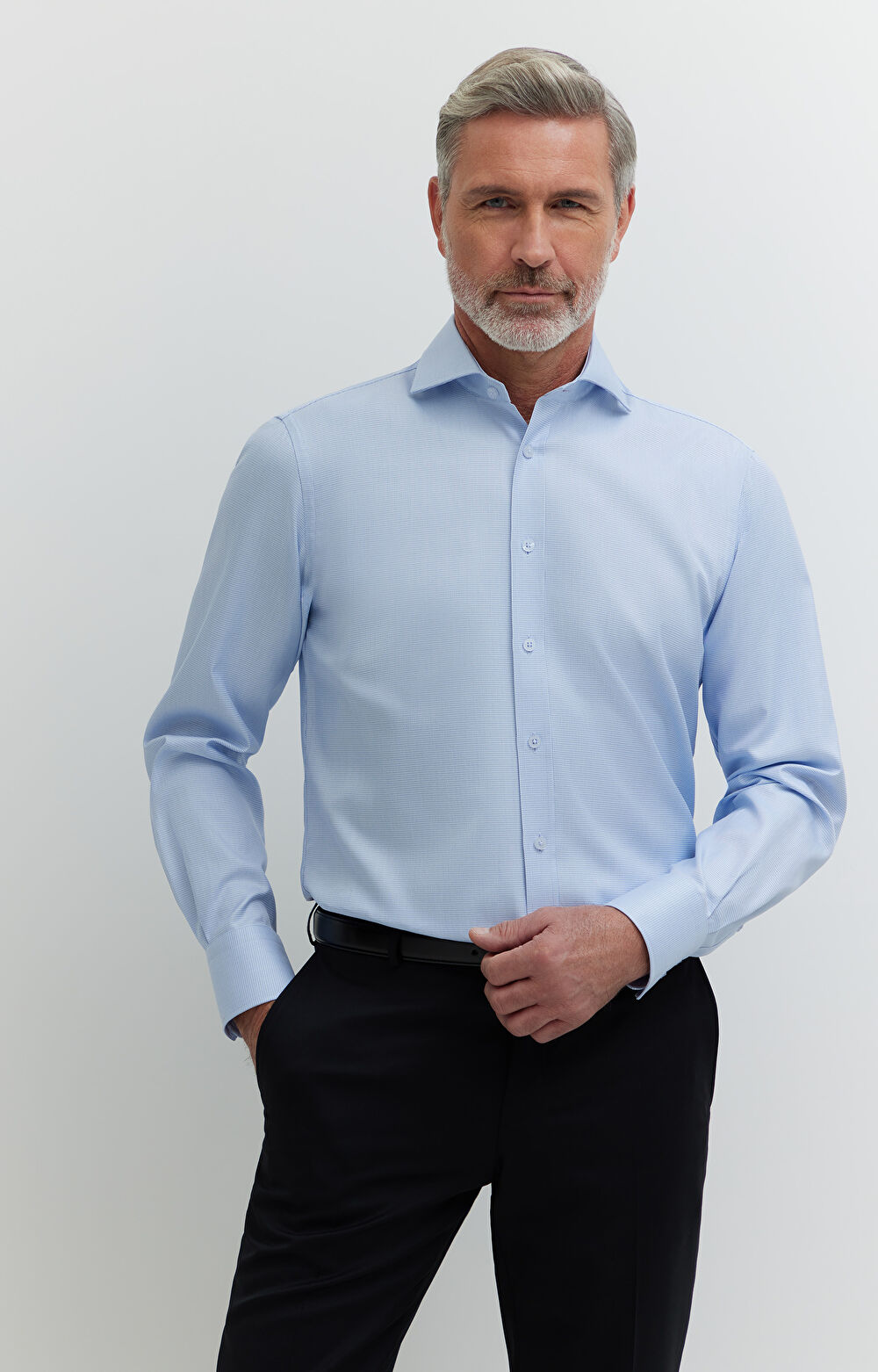 Koszula ze strukturą - 4