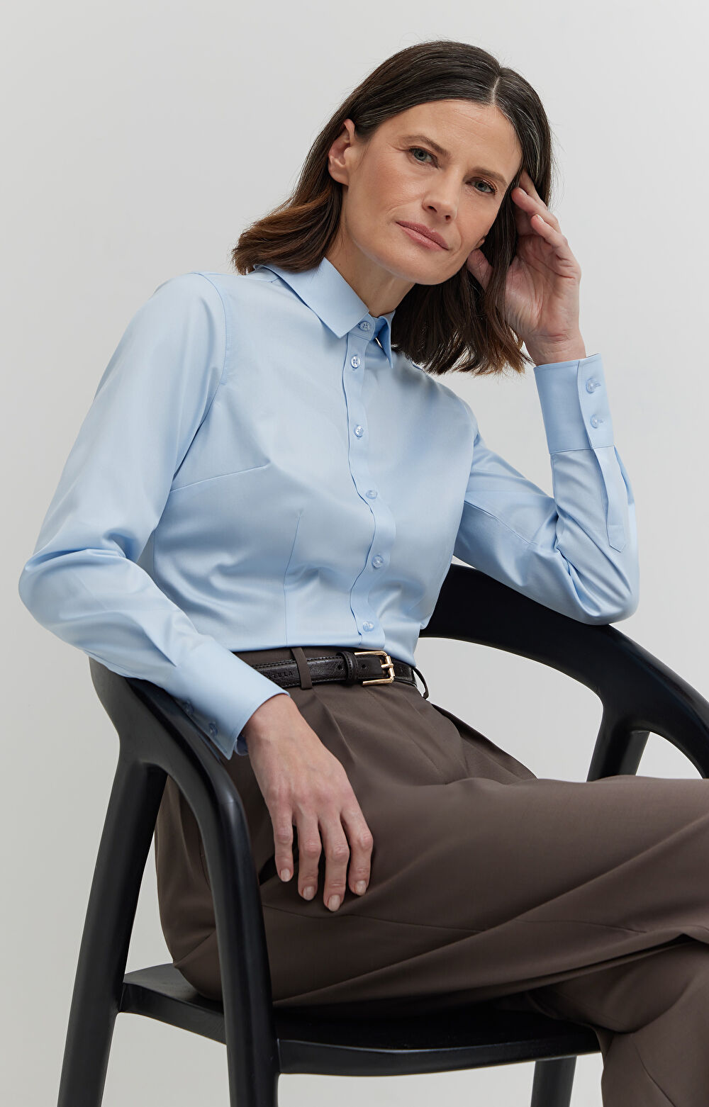 Koszula w diagonalny wzór - 6