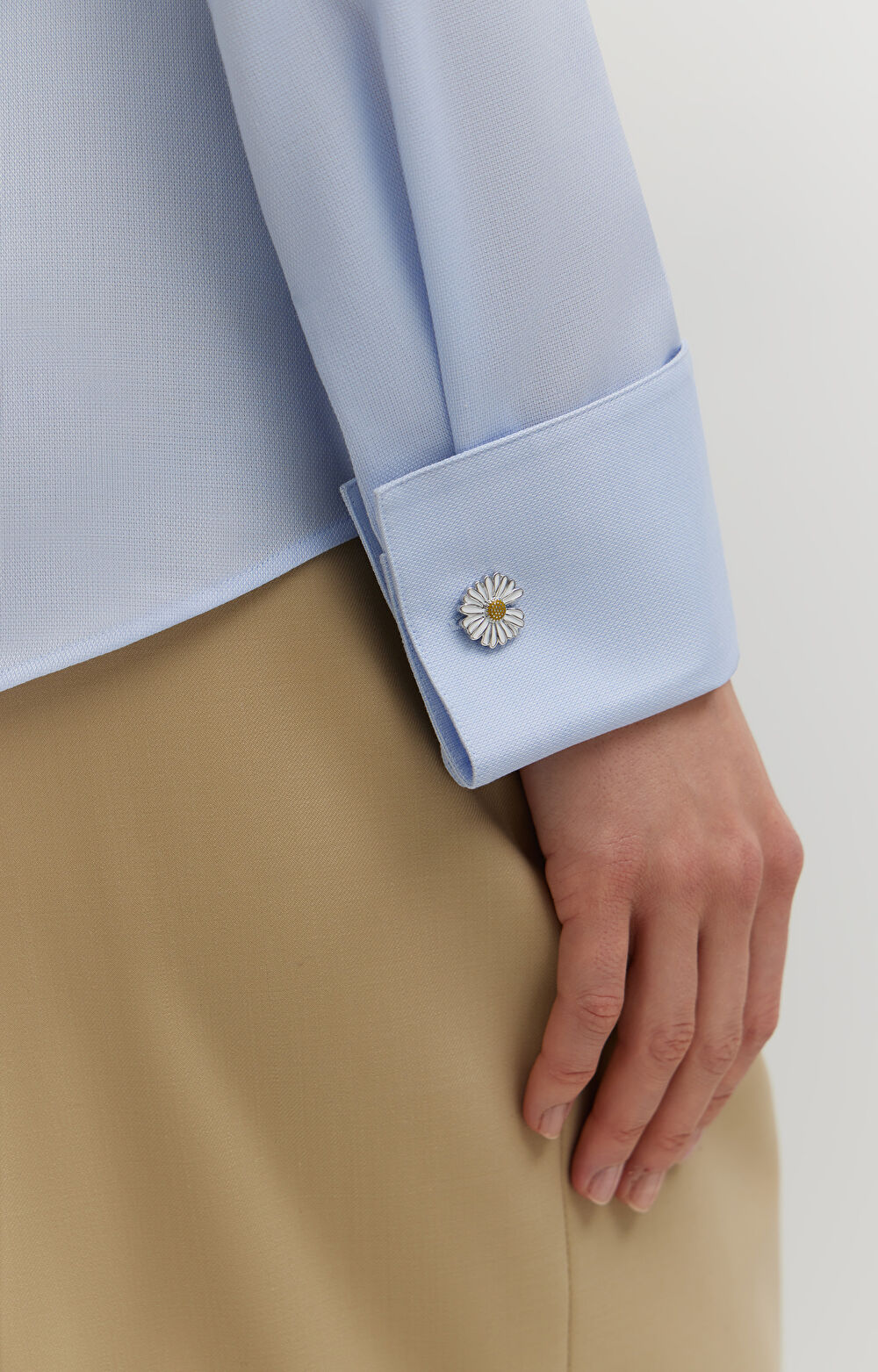 Koszula z mieszanki bawełny z lyocellem - 5