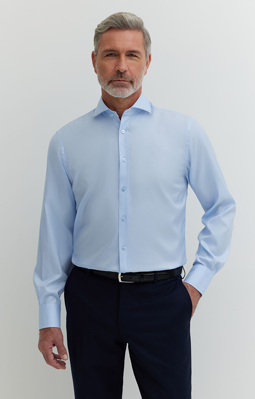 Koszula z dodatkiem jedwabiu - 4