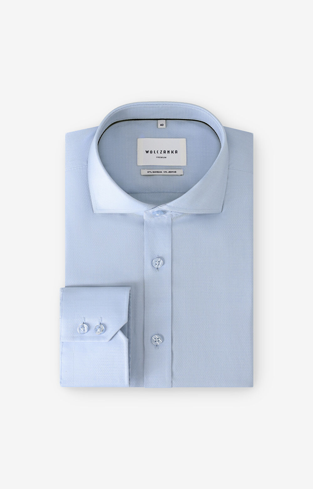 Koszula z dodatkiem jedwabiu