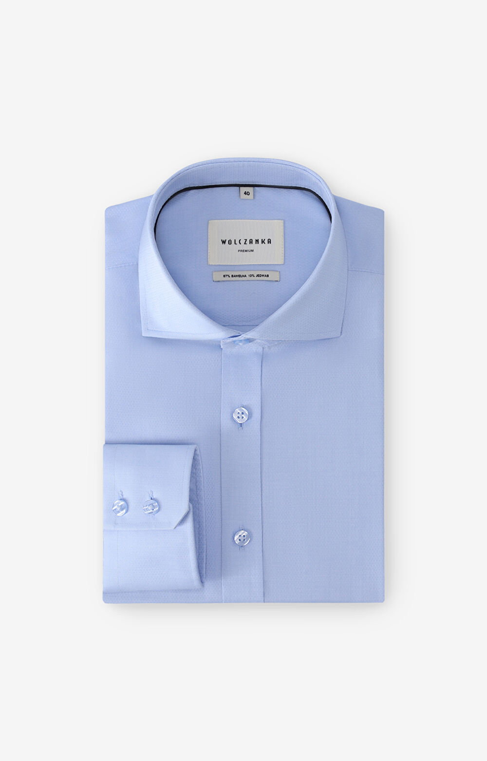 Koszula z dodatkiem jedwabiu