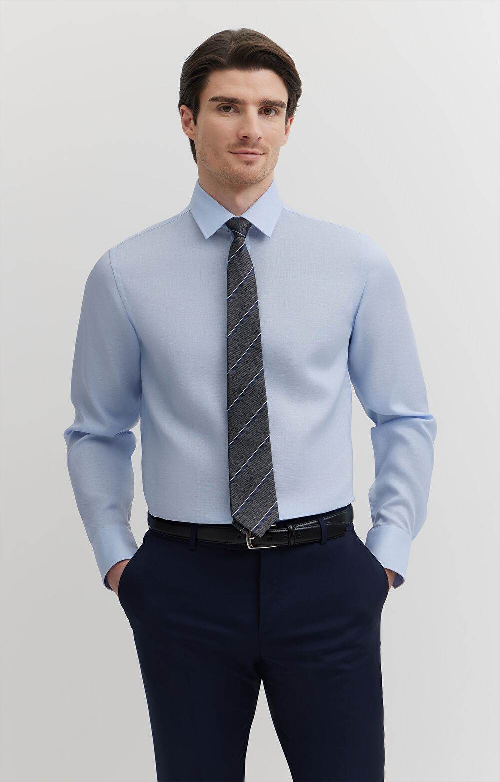 Lniana koszula formalna - 2