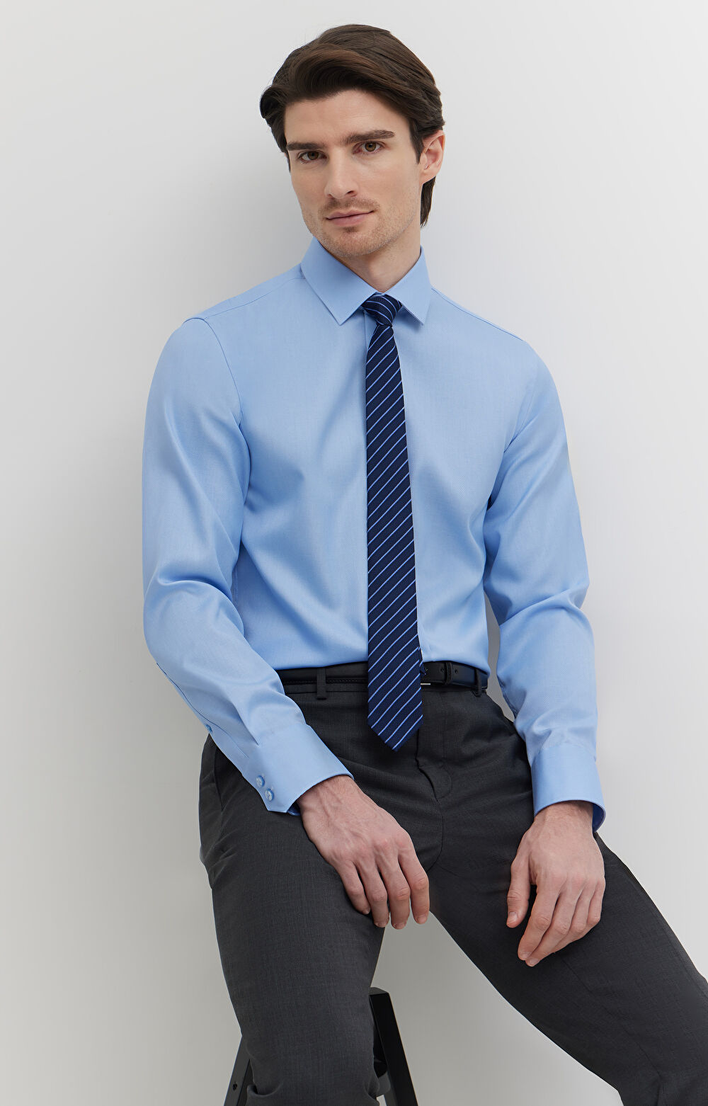 Koszula w mikrowzór - 8