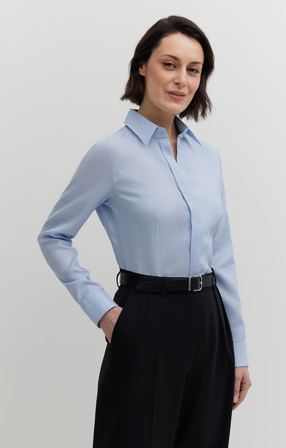 Koszula formal z lnu