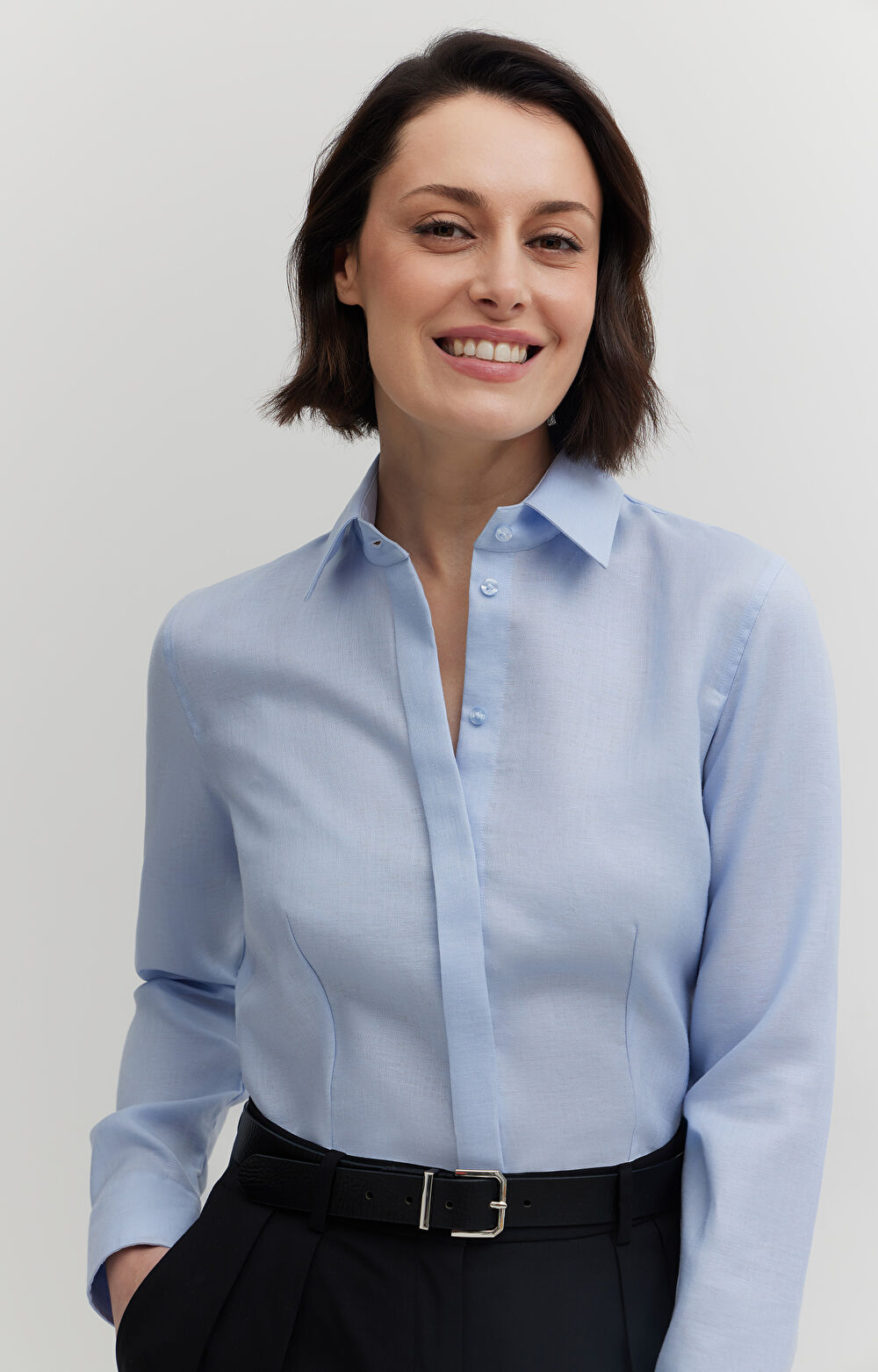 Koszula formal z lnu - 6