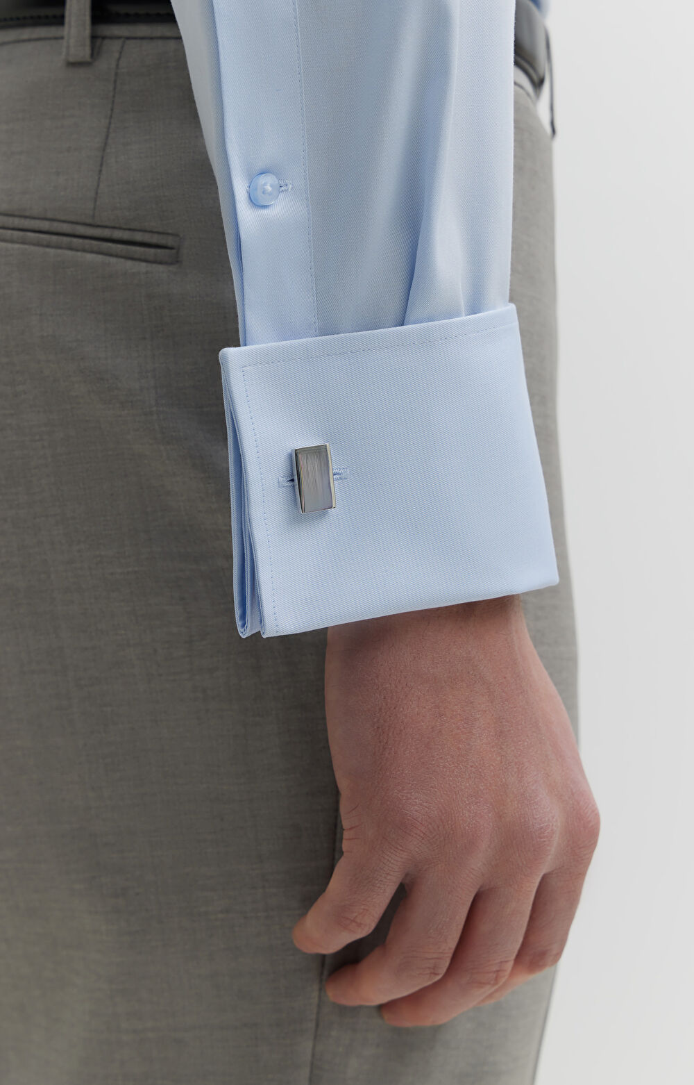 Koszula w diagonalny wzór - 5