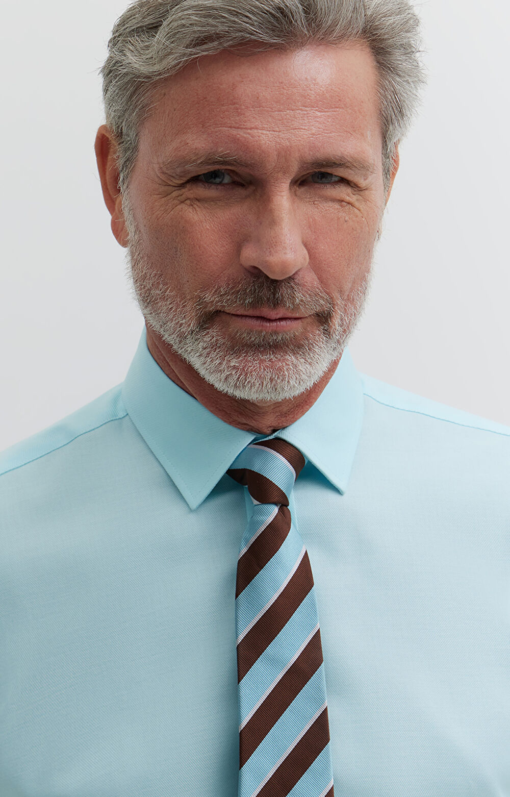 Koszula w diagonalny wzór - 8