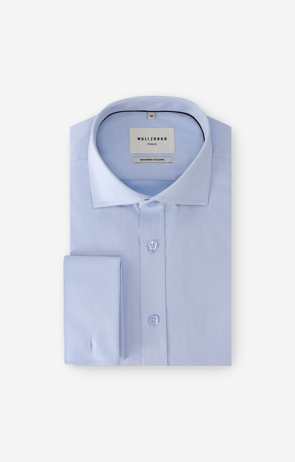 Koszula w diagonalny wzór