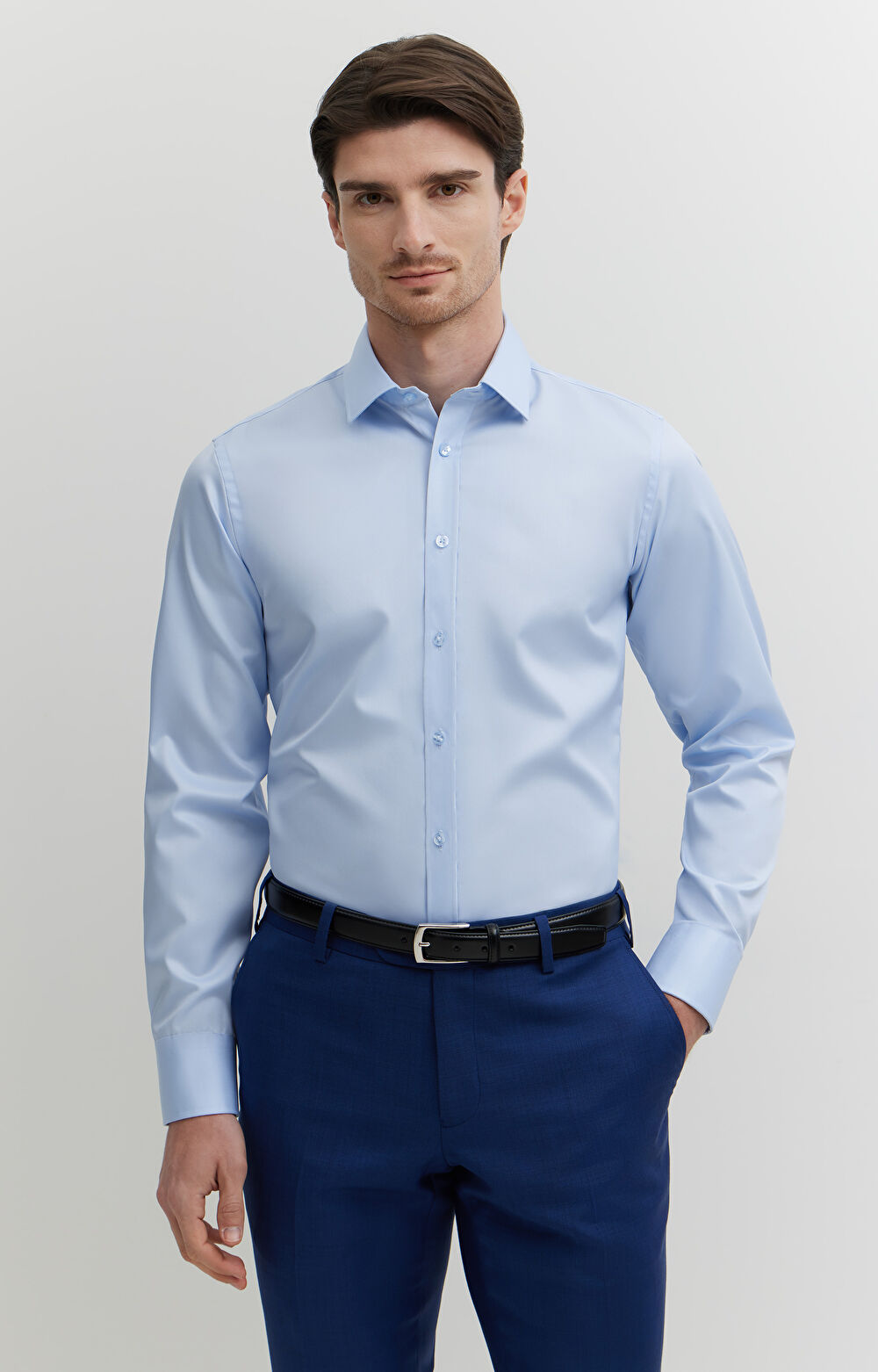 Koszula w diagonalny wzór - 4