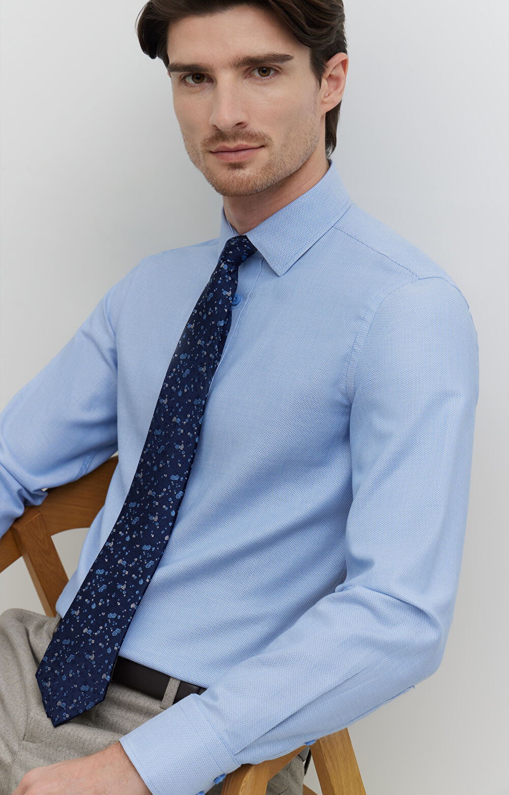 Koszula w mikrowzór - 8