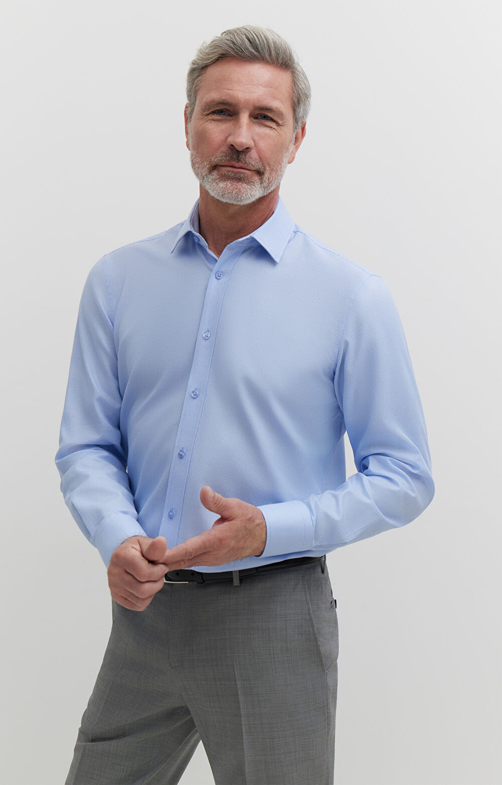 Koszula w mikrowzór - 4