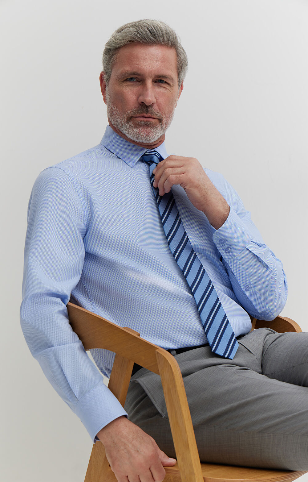 Koszula w mikrowzór - 8