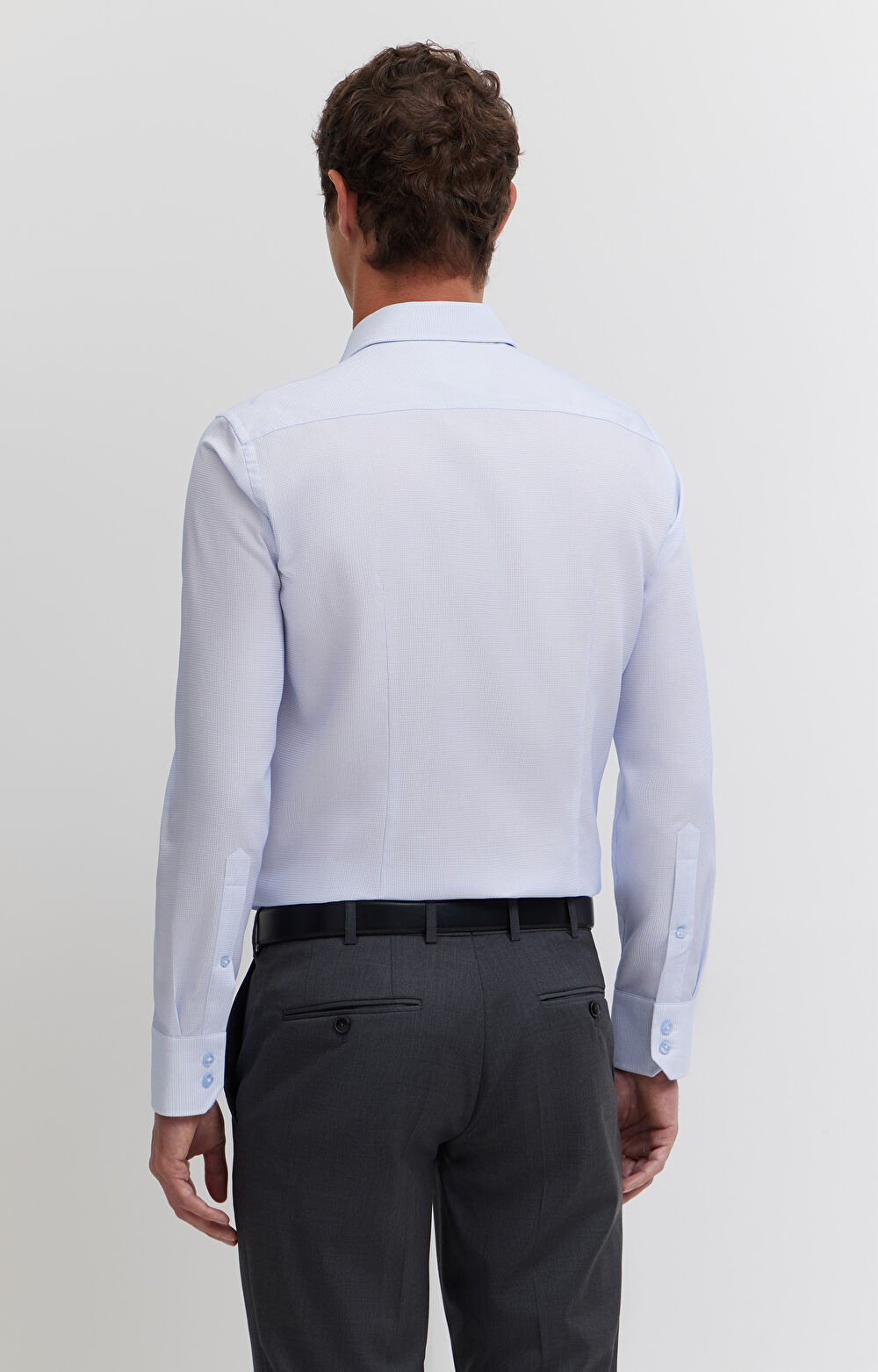 Elegancka koszula w kratę - 3