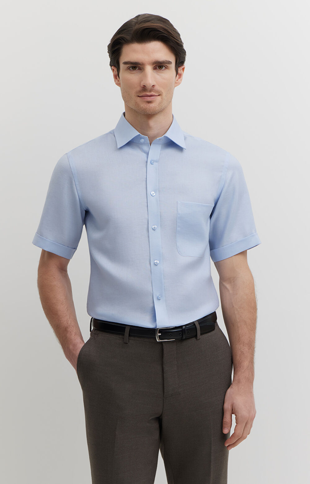 Lniana koszula formalna - 2