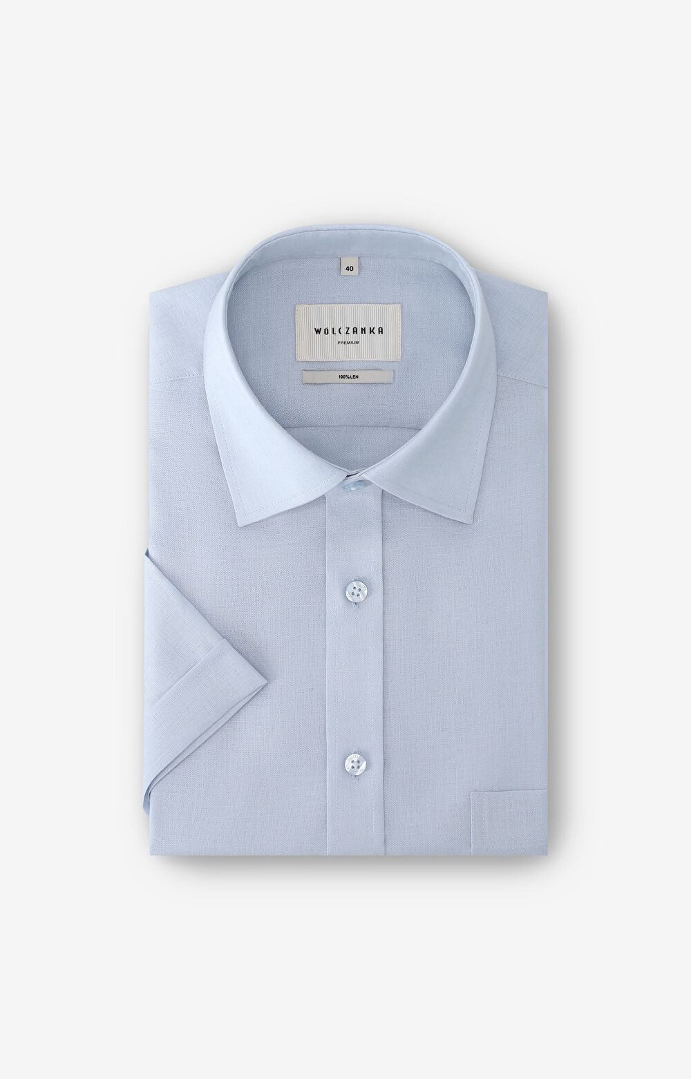 Lniana koszula formalna