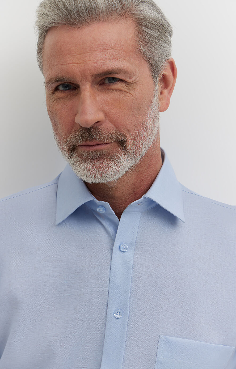 Lniana koszula formalna - 5