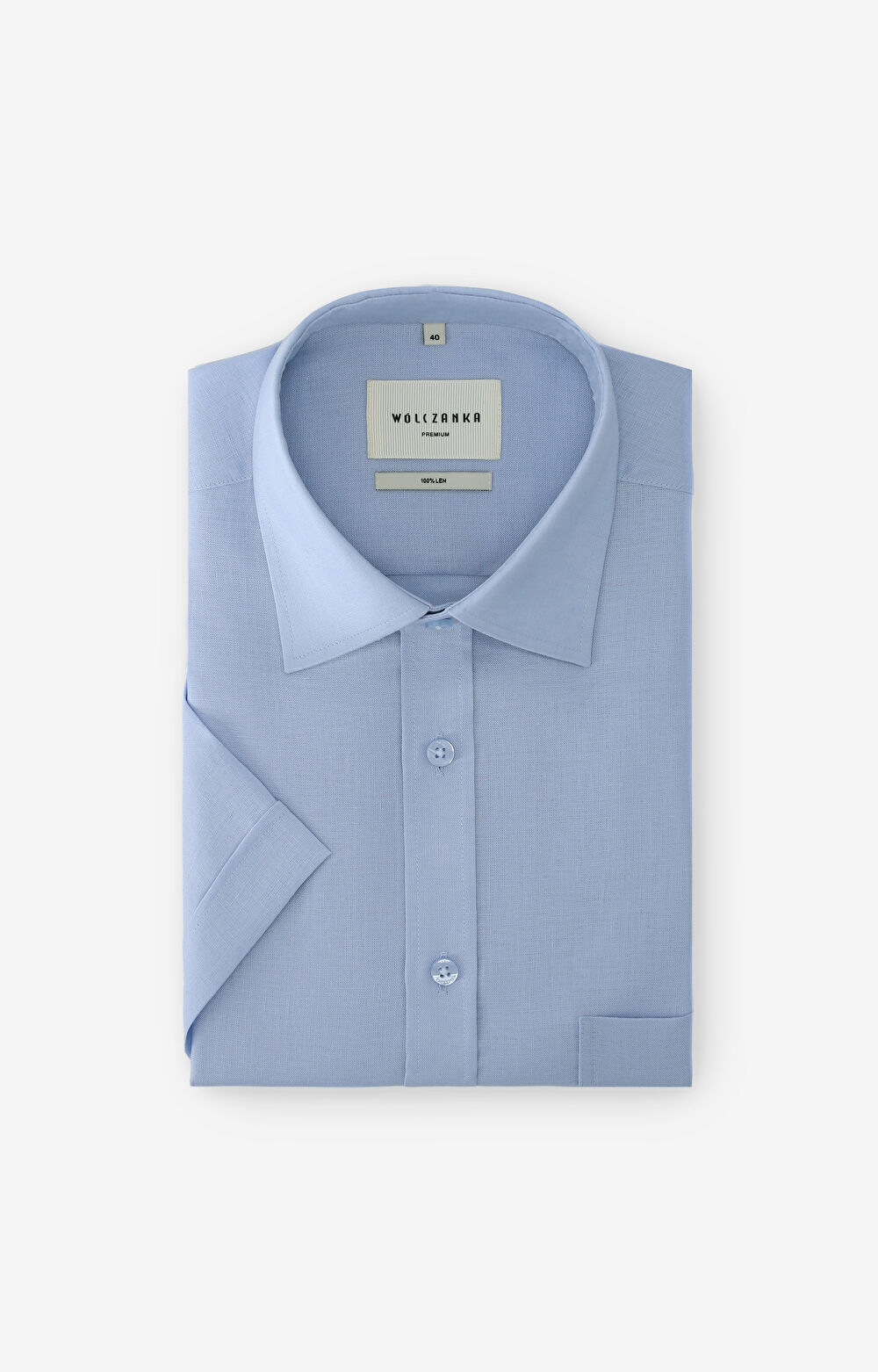 Lniana koszula formalna