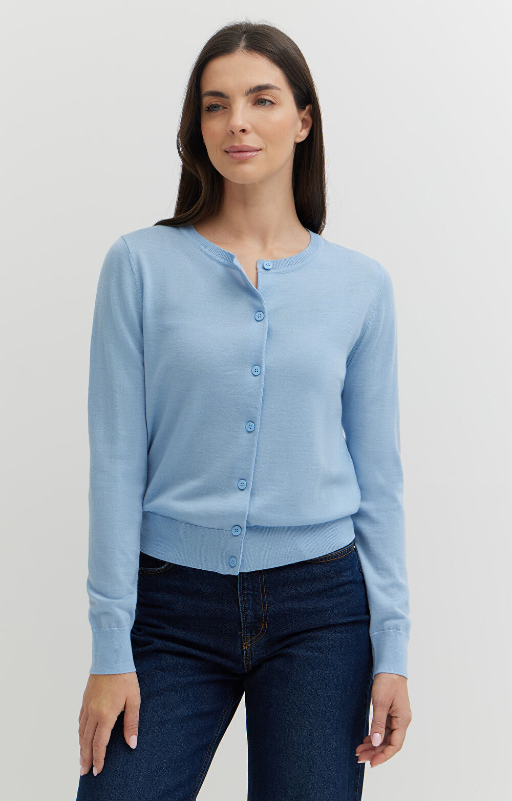 Kardigan z wełny merino - 3