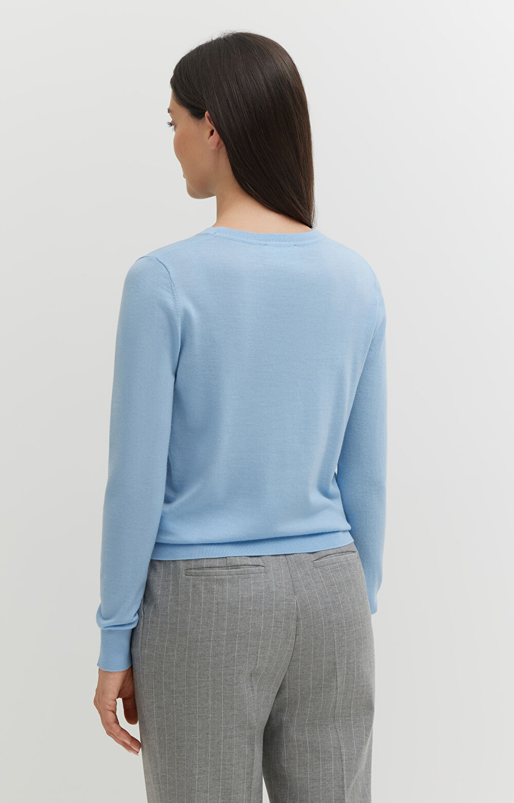 Sweter z wełny merino - 4