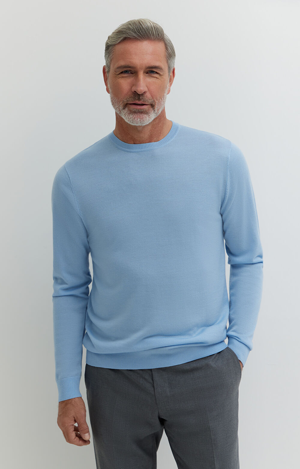 Sweter z wełny merino - 3